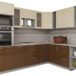 Готовая кухня Мила Gloss 1.88x2.8 правая 21век