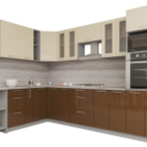 Готовая кухня Мила Gloss 1.88x3.0 левая 21век