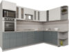 Готовая кухня Мила Gloss 1.88x3.0 правая 21век