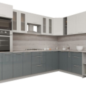 Готовая кухня Мила Gloss 1.88x3.0 правая 21век
