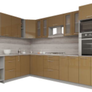 Готовая кухня Мила Gloss 1.88x3.0 левая 21век