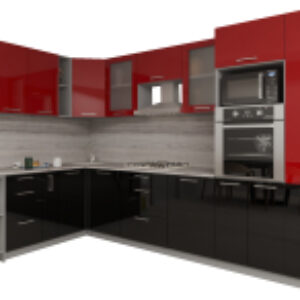Готовая кухня Мила Gloss 1.88x3.2 левая 21век