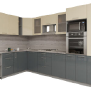 Готовая кухня Мила Gloss 1.88x3.2 левая 21век
