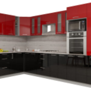 Готовая кухня Мила Gloss 1.88x3.4 левая 21век