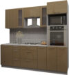 Готовая кухня Мила Gloss 2.3 21век