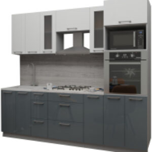 Готовая кухня Мила Gloss 2.4 21век