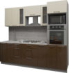 Готовая кухня Мила Gloss 2.4 21век