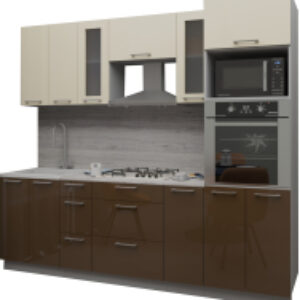 Готовая кухня Мила Gloss 2.4 21век