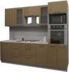 Готовая кухня Мила Gloss 2.5 21век
