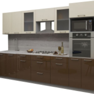 Готовая кухня Мила Gloss 3.0 21век