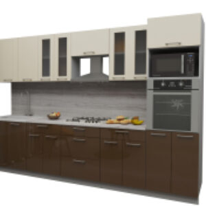 Готовая кухня Мила Gloss 3.2 21век