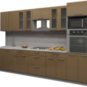 Готовая кухня Мила Gloss 3.2 21век
