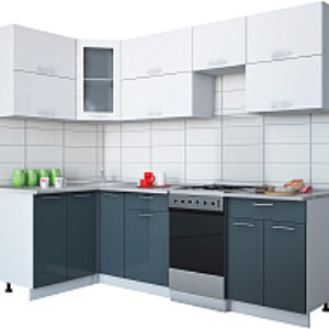 Готовая кухня Мила Gloss 50-12x25 21век