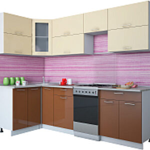 Готовая кухня Мила Gloss 50-12x26 21век