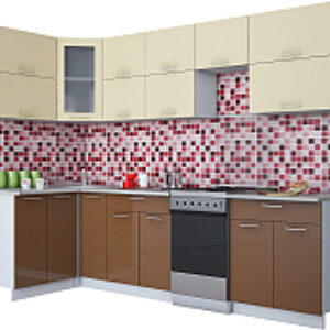 Готовая кухня Мила Gloss 50-12x28 21век