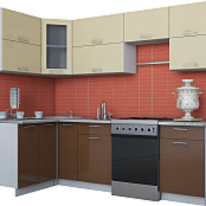 Готовая кухня Мила Gloss 60-12x25 21век