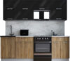 Готовая кухня Мила Gloss 60-23 21век