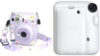 Фотоаппарат с мгновенной печатью Instax Mini 12 белый + чехол Sundays с ремнем пурпурный 21век