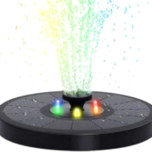 Фонтан для пруда На солнечных батареях / Led RGB ZD70G 21век