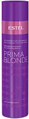 Оттеночный шампунь для волос Prima Blonde серебристый для холодных оттенков блонд 21век