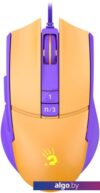Игровая мышь A4Tech Bloody L65 Max (желтый/фиолетовый)