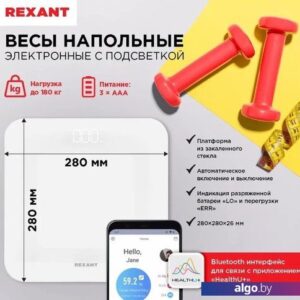Напольные весы Rexant 72-1010