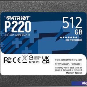 SSD Patriot P220 512GB P220S512G25