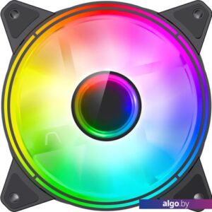 Вентилятор для корпуса GameMax FN-12Rainbow-Q-Infinity