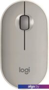 Мышь Logitech M350 Pebble (песочный)