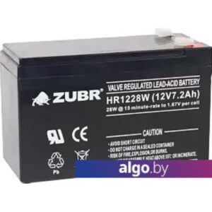 Аккумулятор для ИБП Zubr HR 1228 W (12 В/7.2 А·ч)