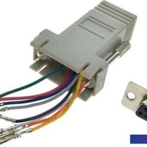 Адаптер Espada ECOMDB9F-RJ45