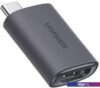 Адаптер Ugreen US320 HDMI - Type-C (серый)
