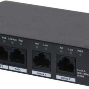 Неуправляемый коммутатор Dahua DH-PFS3006-4GT-60