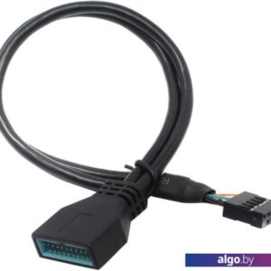Кабель ExeGate USB 2.0 10 pin - 20 pin EX-CC-U3U2-0.3