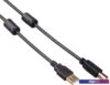 Кабель ExeGate USB 2.0 Pro AM-BM 3м 2 фильтра [EX138947RUS]