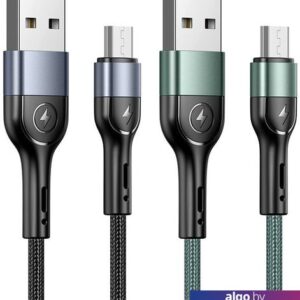 Кабель Usams U55 MicroUSB US-SJ450 (черный)