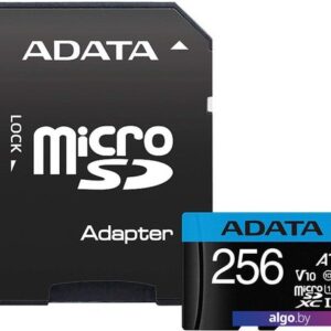 Карта памяти A-Data Premier AUSDX256GUICL10A1-RA1 microSDXC 256GB (с адаптером)