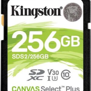 Карта памяти Kingston Canvas Select Plus SDXC 256GB