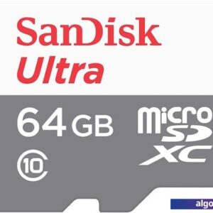 Карта памяти SanDisk Ultra SDSQUNR-064G-GN3MN microSDXC 64GB