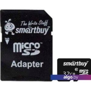 Карта памяти Smart Buy microSDHC Class 10 32GB (SB32GBSDCL10-01)