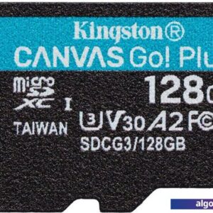 Карта памяти Kingston Canvas Go! Plus microSDXC 128GB