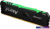 Оперативная память Kingston FURY Beast RGB 16GB DDR4 PC4-25600 KF432C16BBA/16
