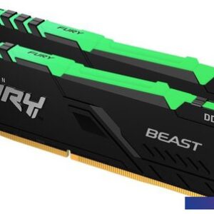 Оперативная память Kingston FURY Beast RGB 2x8GB DDR4 PC4-21300 KF426C16BBAK2/16