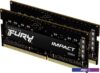 Оперативная память Kingston FURY Impact 2x8GB DDR4 SODIMM PC4-25600 KF432S20IBK2/16