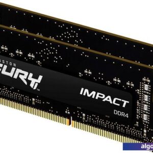 Оперативная память Kingston FURY Impact 2x8GB DDR4 SODIMM PC4-25600 KF432S20IBK2/16