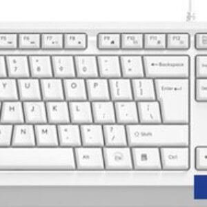 Клавиатура A4Tech Fstyler FKS10 (белый/серый)