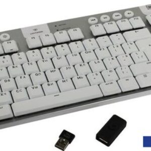 Клавиатура Logitech G915 TKL Lightspeed GL Tactile (серый)