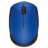 Мышь Logitech M171 Wireless Mouse синий/черный [910-004640]