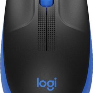 Мышь Logitech M190 (черный/синий)