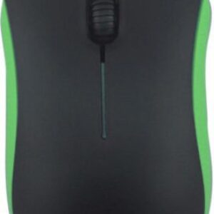 Мышь Ritmix ROM-111 (черный/зеленый)